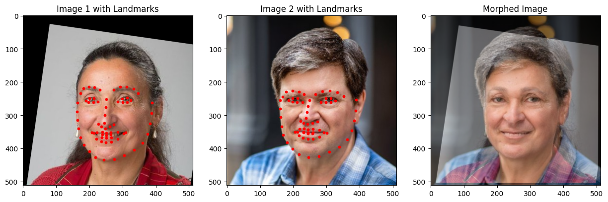 Face Morphing Project Image